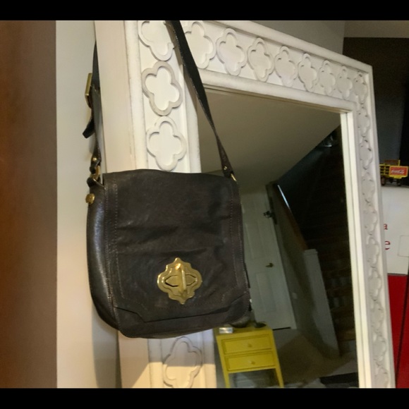 Black leather purse - Picture 3 of 9